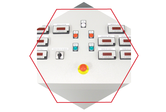 Armoire automate programmable.