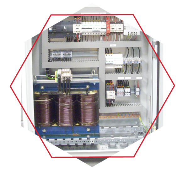 Cablage d'un tableau électrique général de distribution.