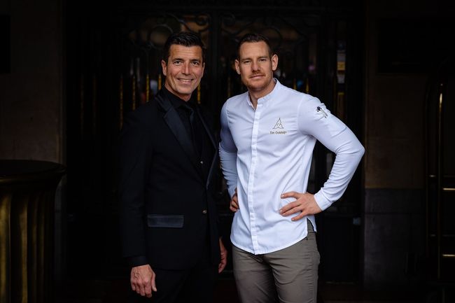 Tim Golsteijn and Ronald Opten of Restaurant Bougainville