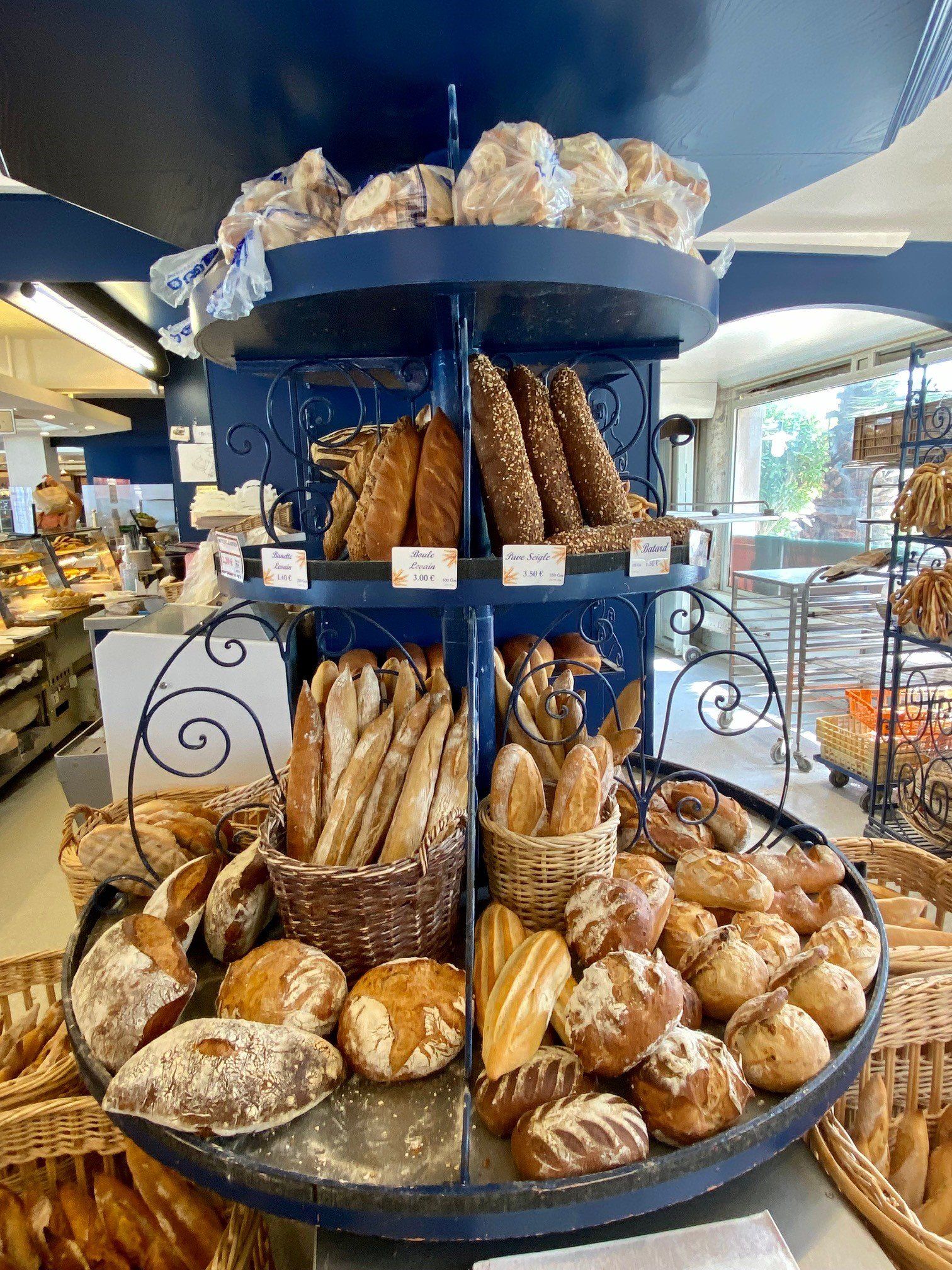 Mise en valeur du pain