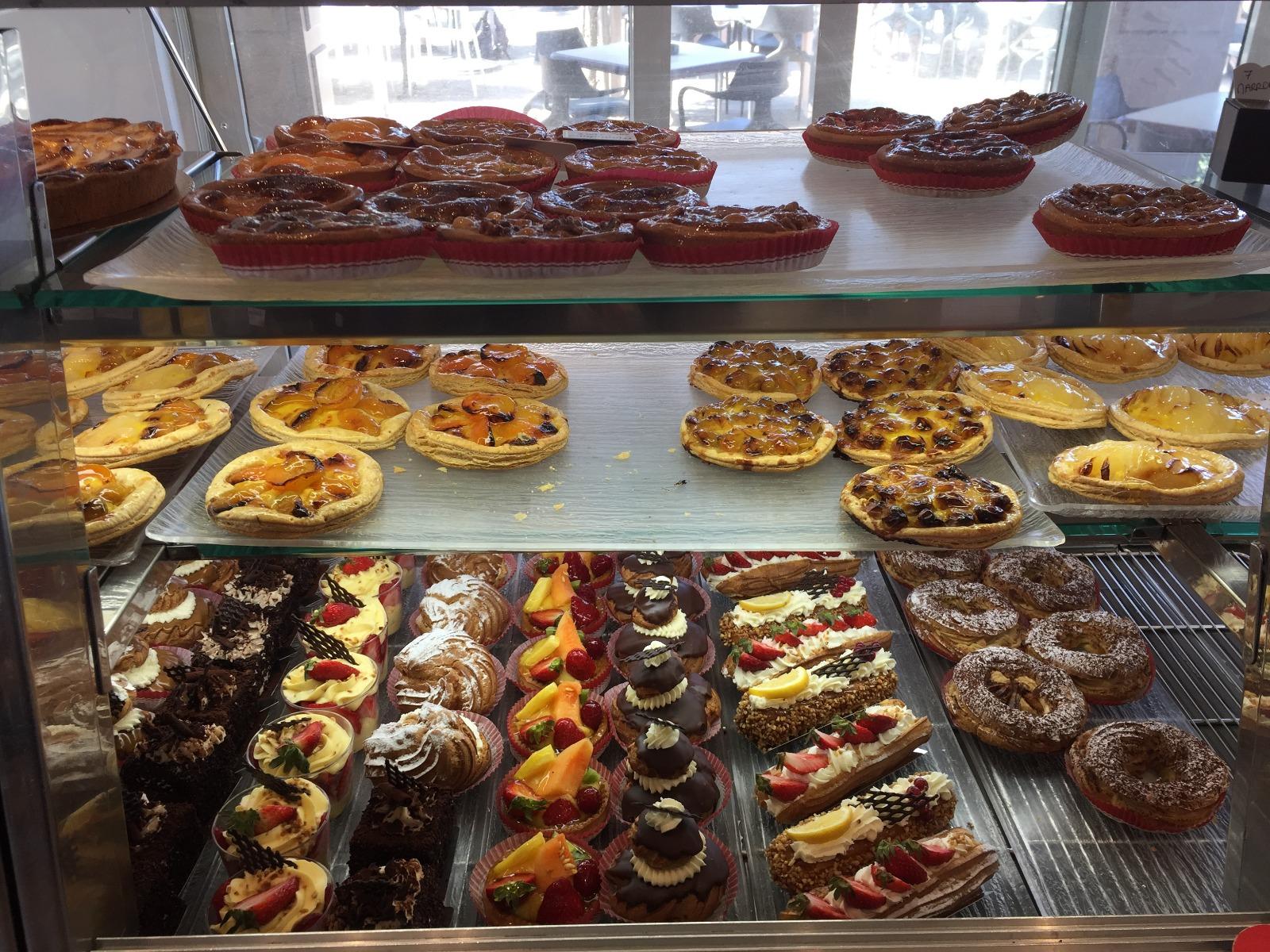 Grand choix de pâtisseries