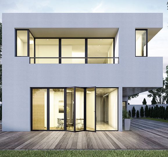 Maison luxueuse blanche