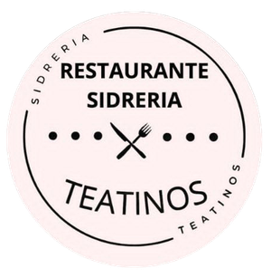 A logo for a restaurant called teatinos