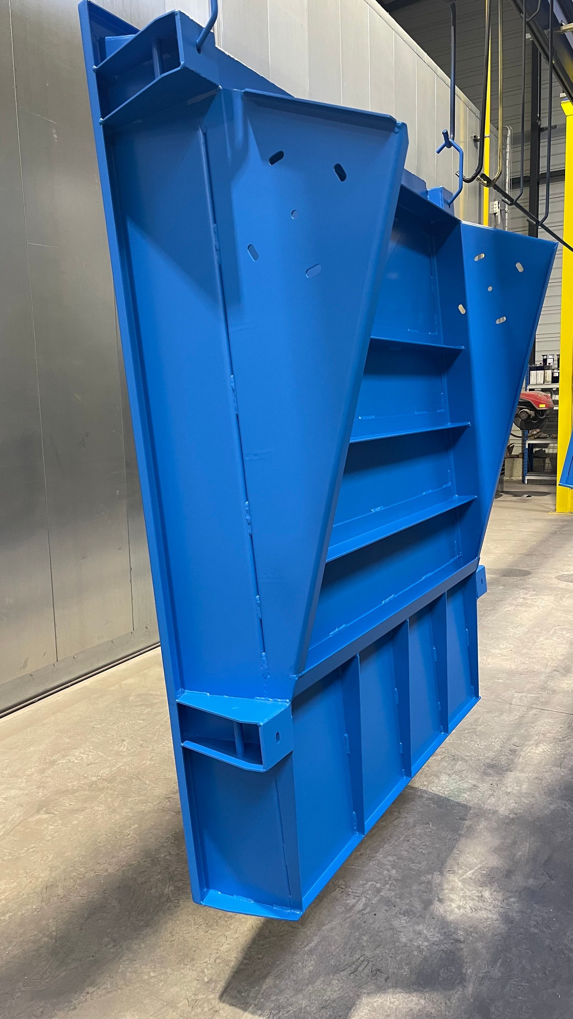 Peinture intumescente de portail