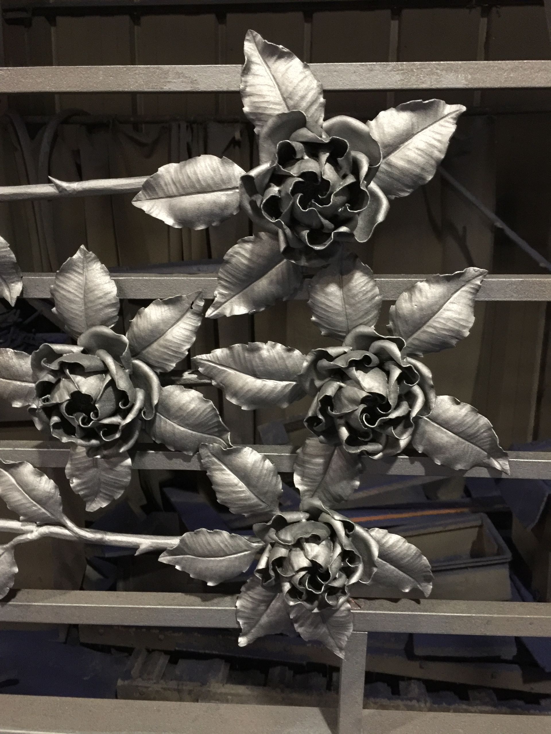 Microbillage de pièce métallique