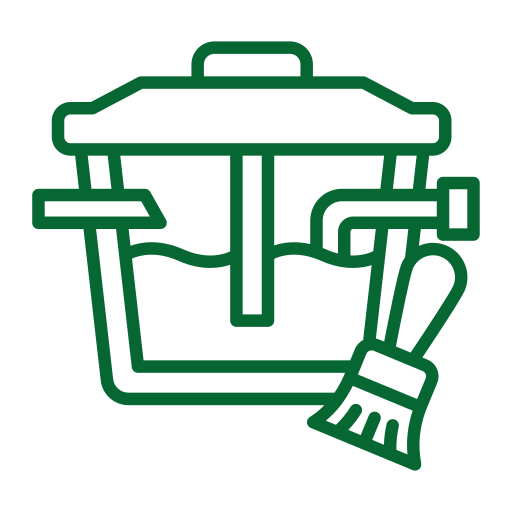 Icône d'un bac à graisse