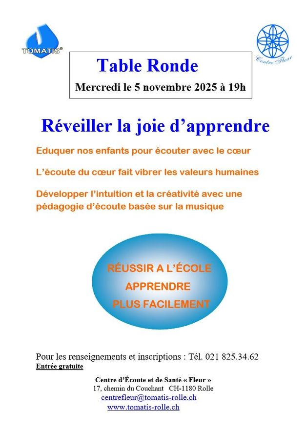 Une affiche pour une conférence..