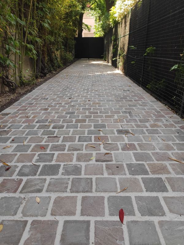 Aménagement paysager rosiers