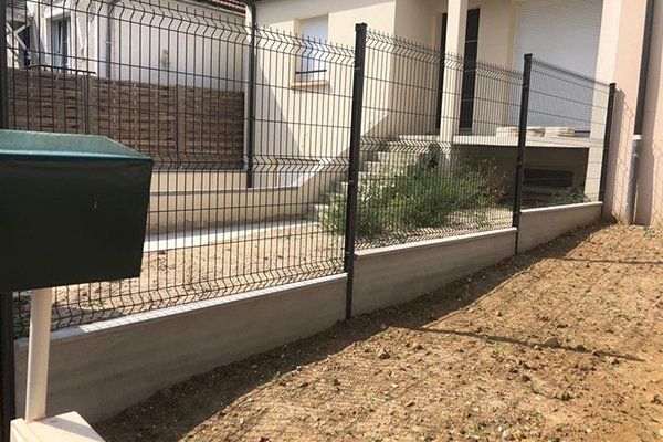 cloture grillage panneaux rigides