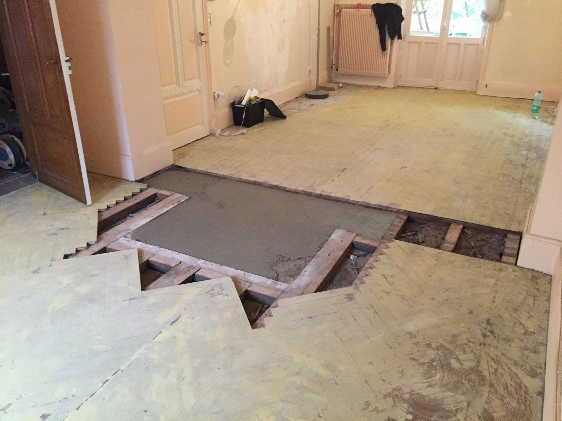 Réparation de parquet