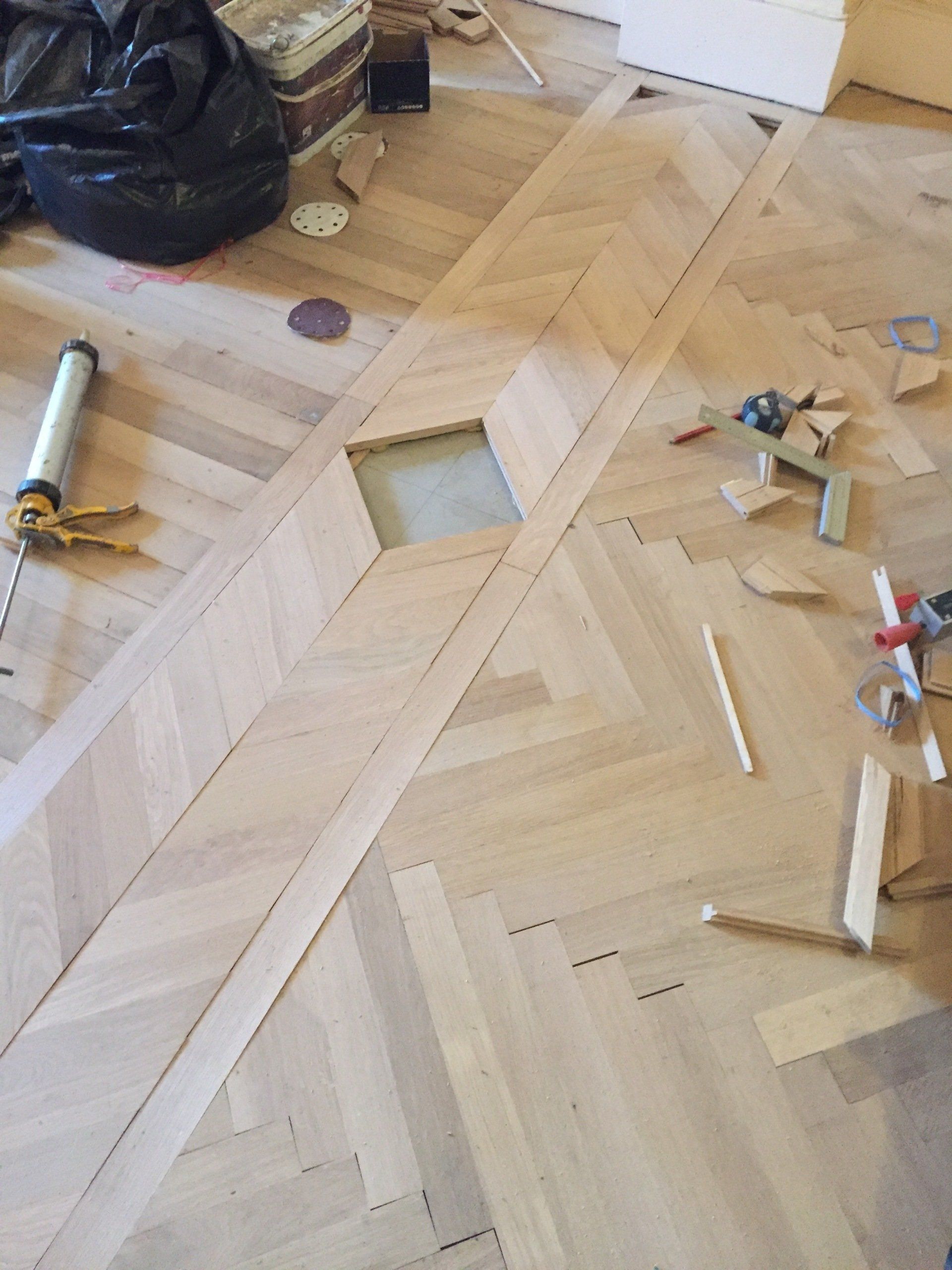 Réparation de parquet