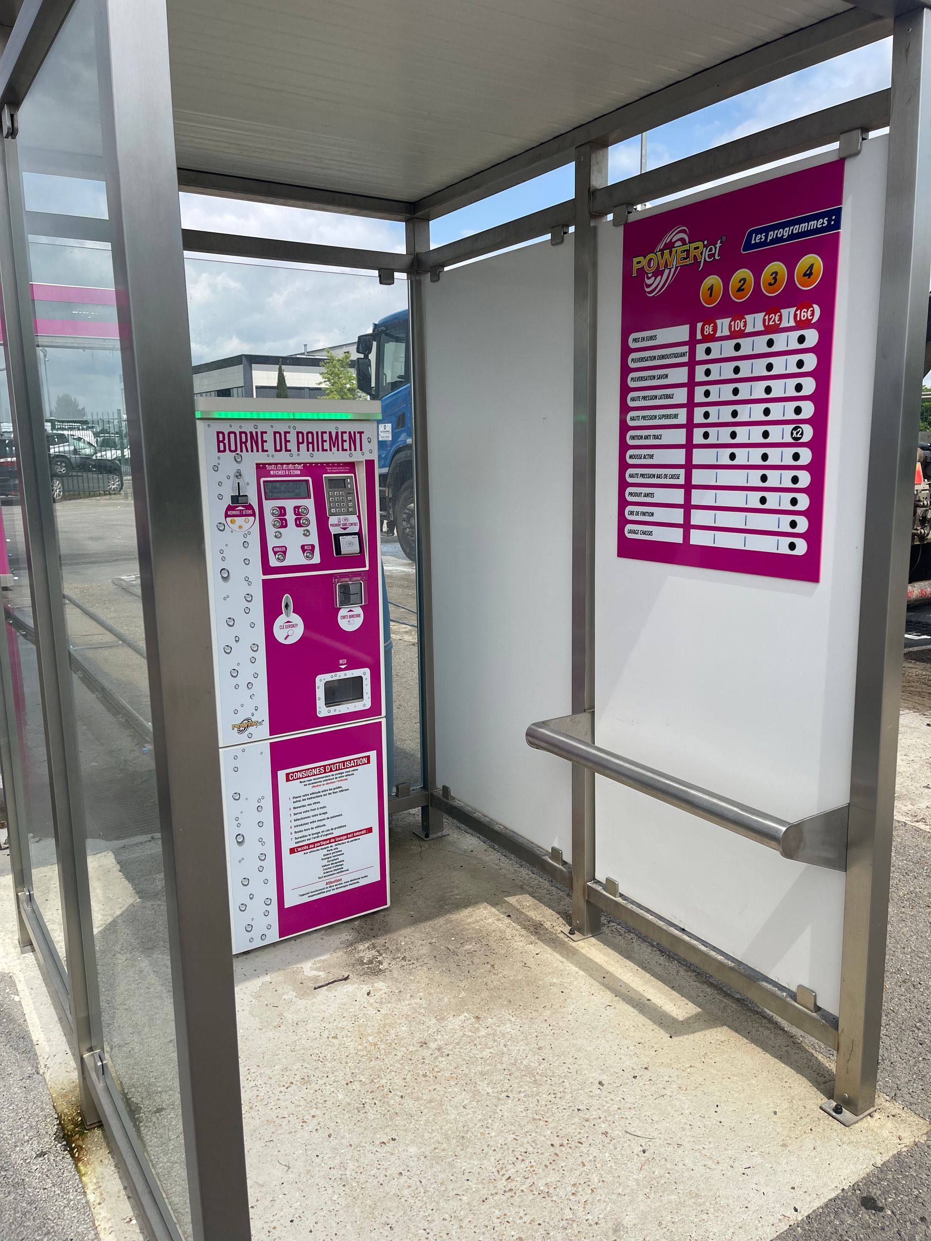 Robot station de lavage