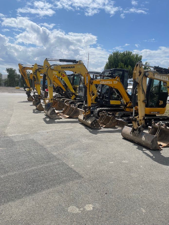 Parc d'engins TP en location