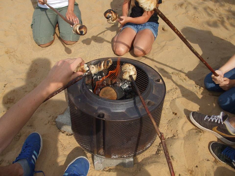 Grillen am Campingplatz Graskamp