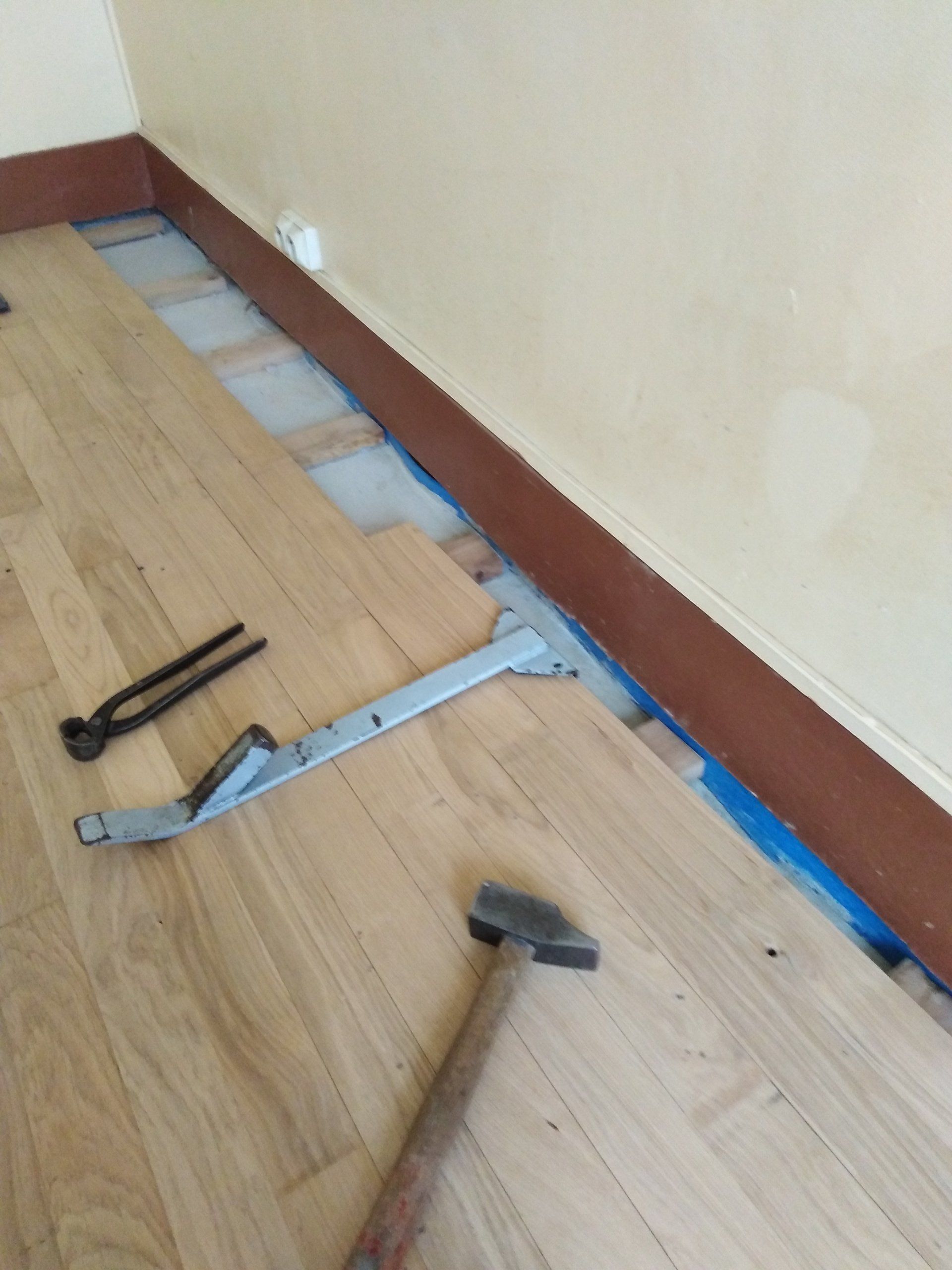 Travaux de parquet