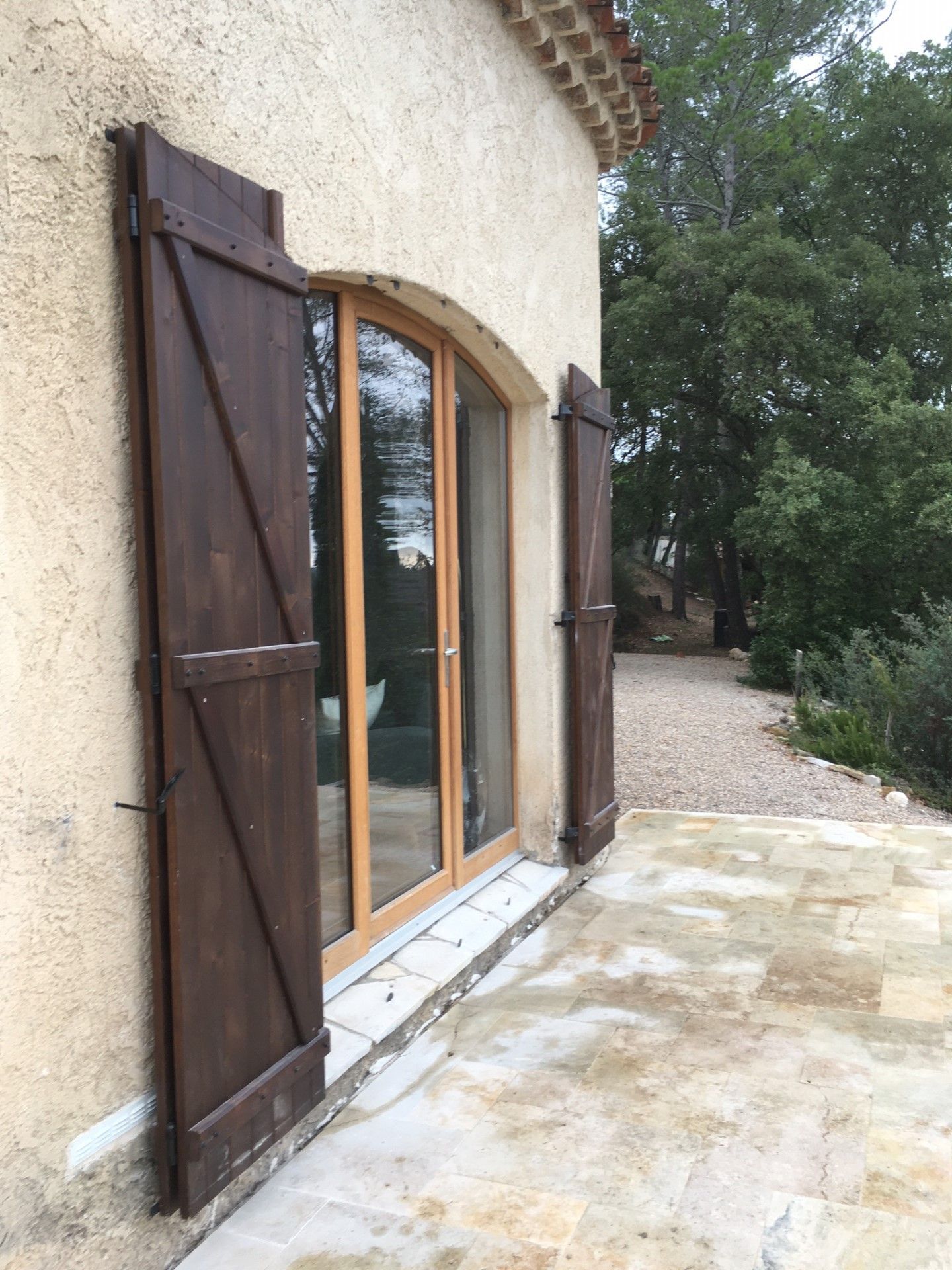 Volets avant rénovation