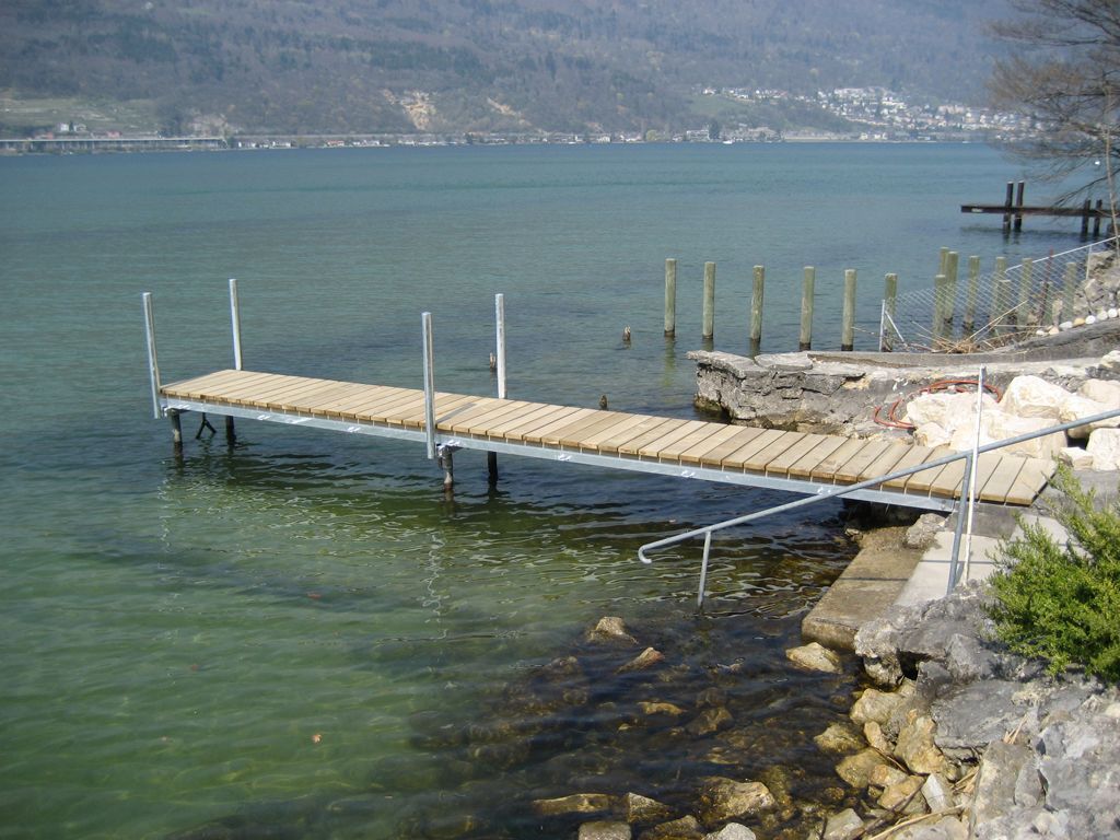 Badesteg - DKT Metallbau Hagneck