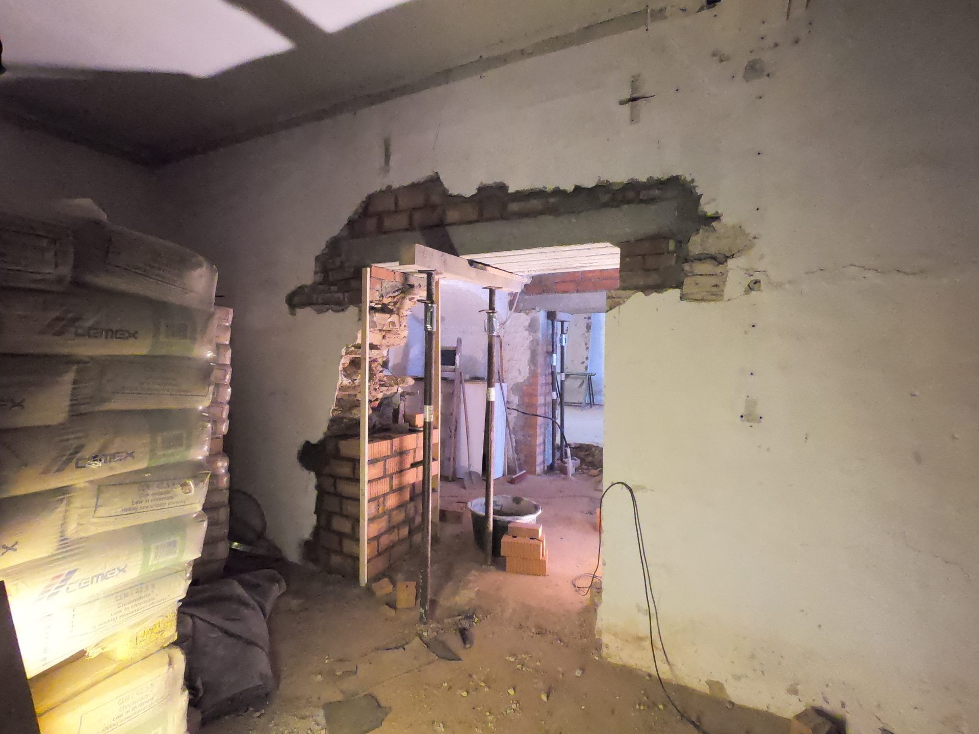 Haus in Trockenbauphase