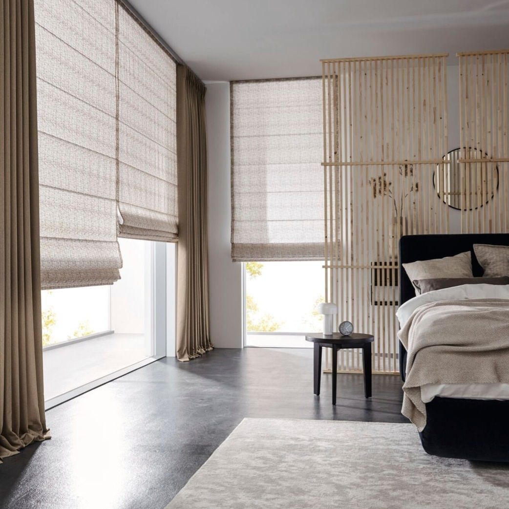 Chambres avec rideaux vénitiens