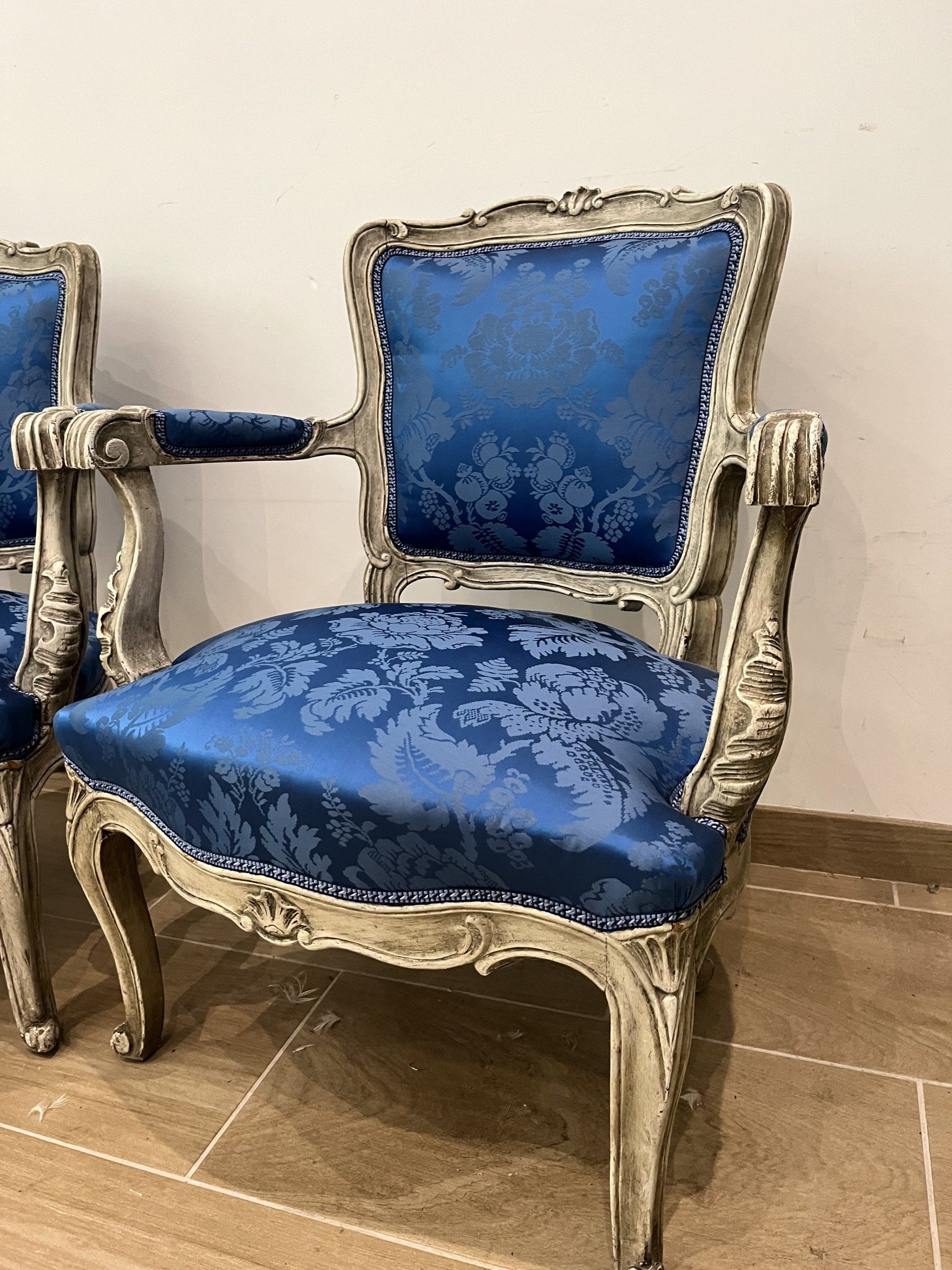 Fauteuil bleu