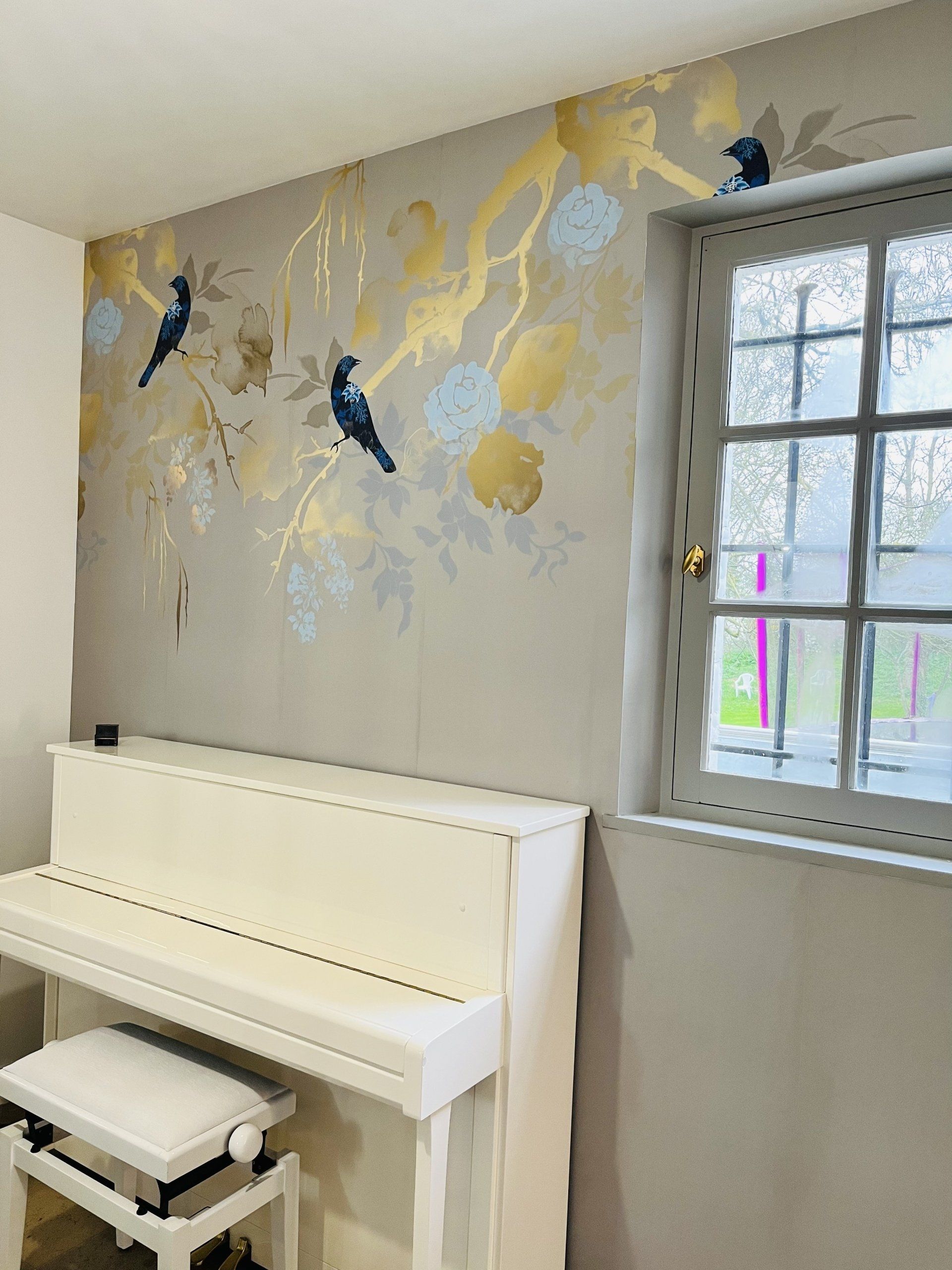 Papier peint oiseaux