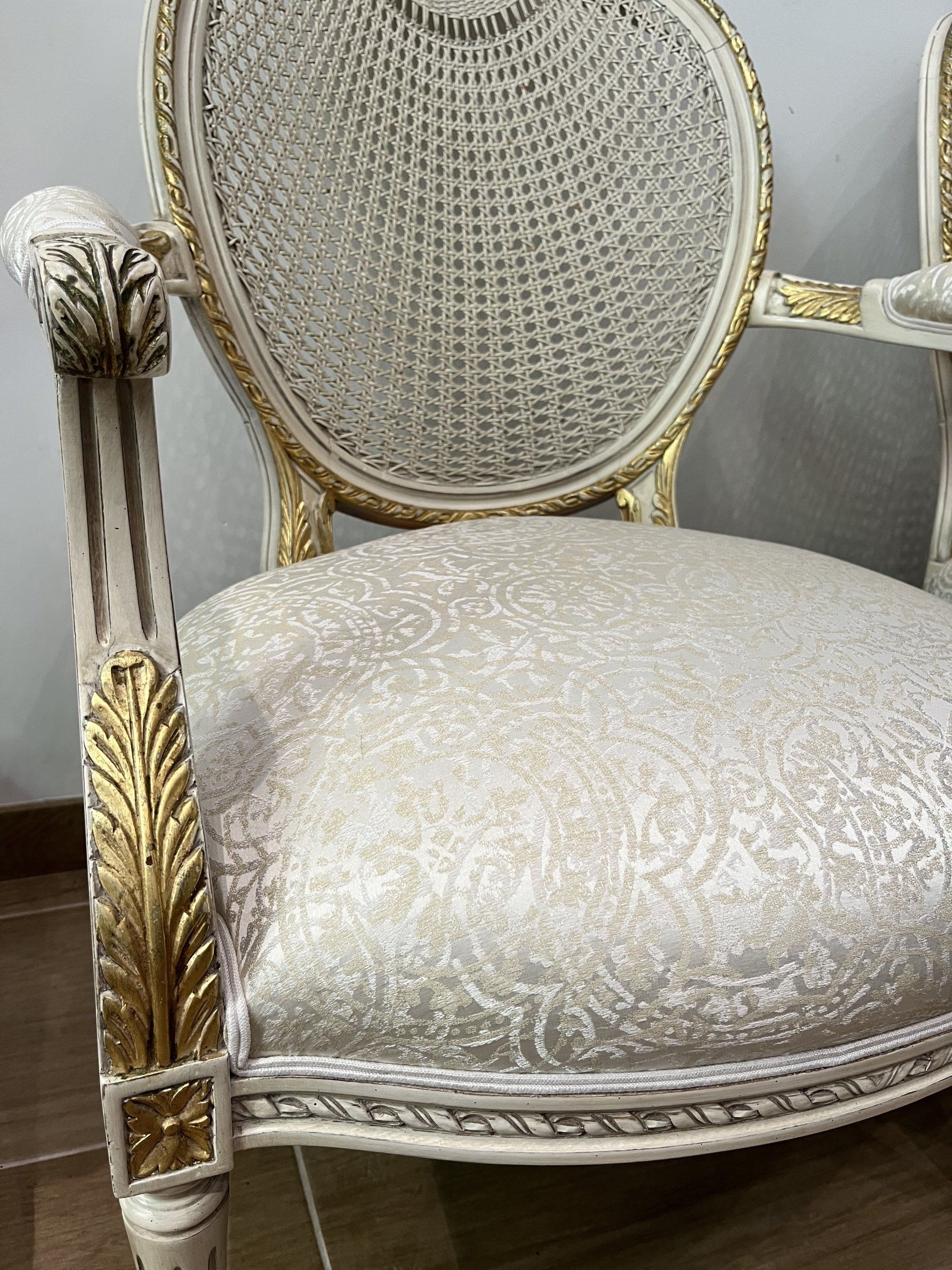 Réfection fauteuil ancien