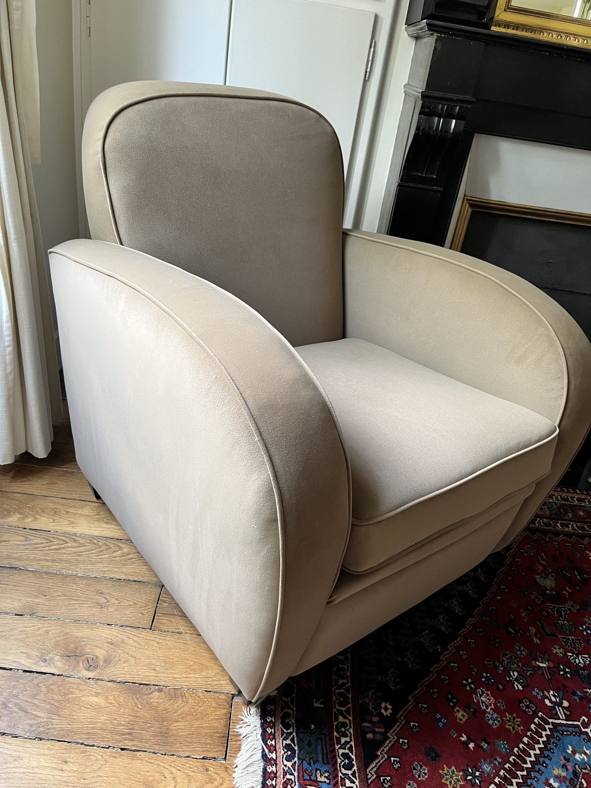 Fauteuil beige