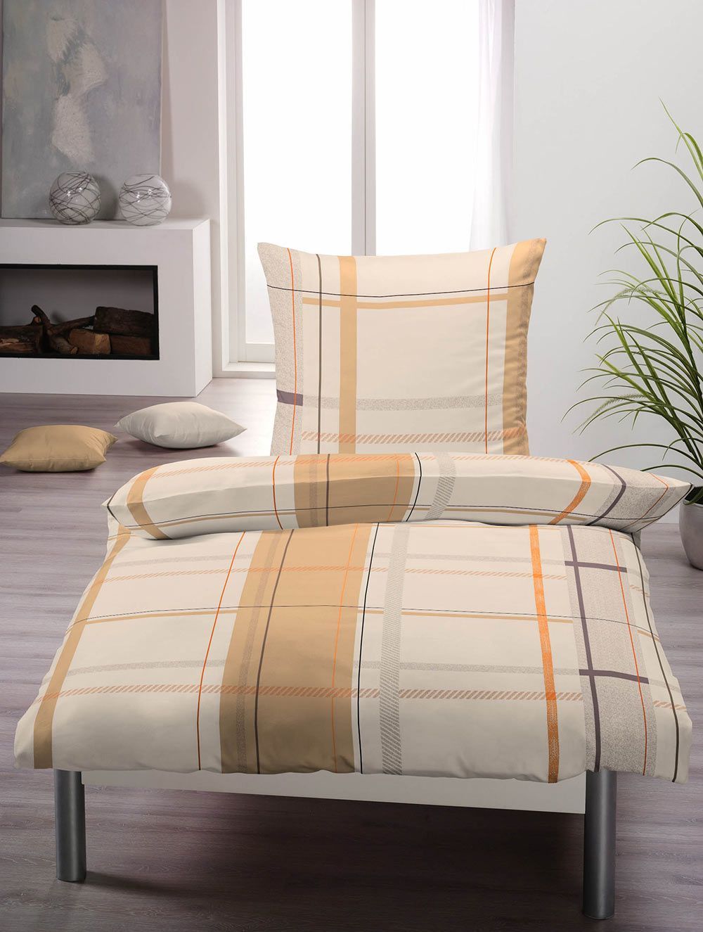 Helle Heimbettwäsche und Krankenhauswäsche