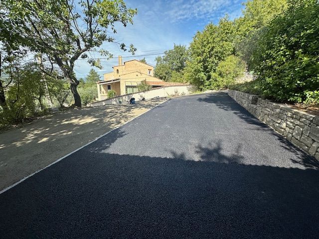 Réfection d'une route