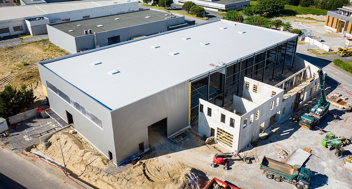 Toiture faite avec une étanchéité liquide