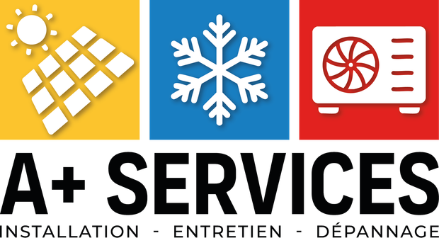 Logo d’A+ Services.