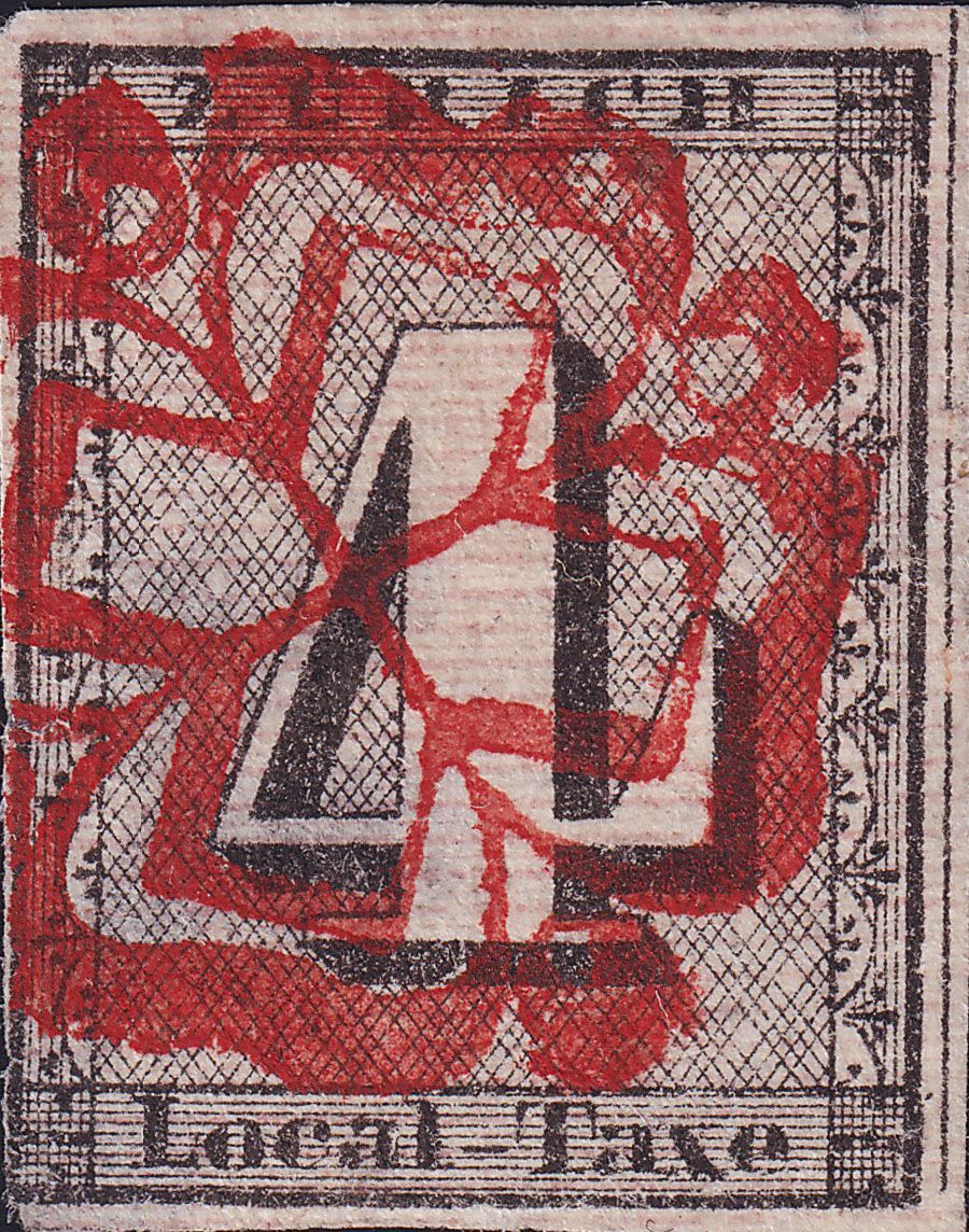 Eine Briefmarke mit dem Bild eines Schmetterlings und der Zahl 120 darauf