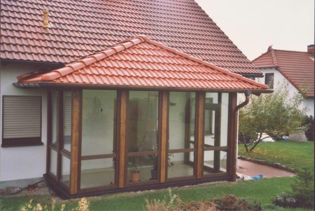 Wintergarten mit Ziegeldach