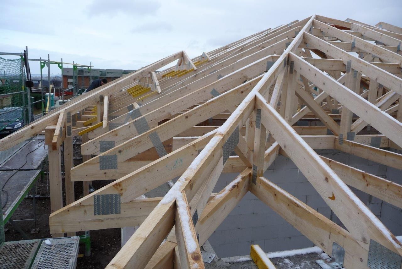 Dach aus Holz von Alpha GmbH