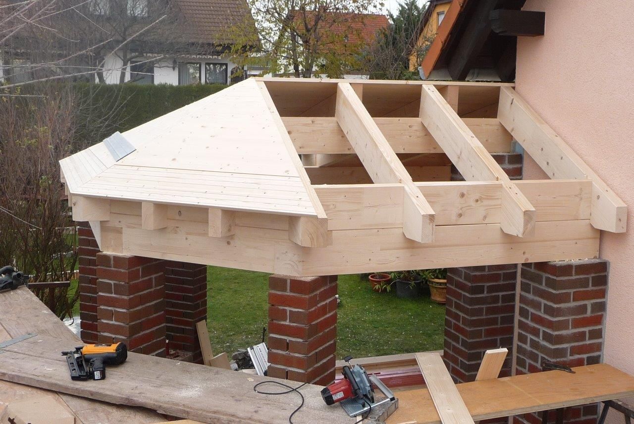 Dach aus Holz von Alpha GmbH