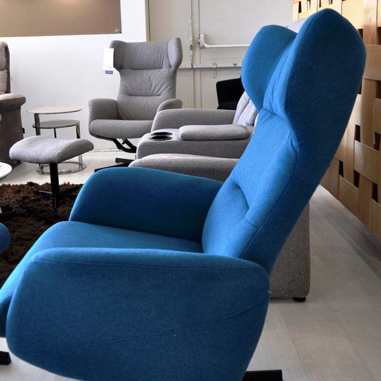 Fauteuil bleu