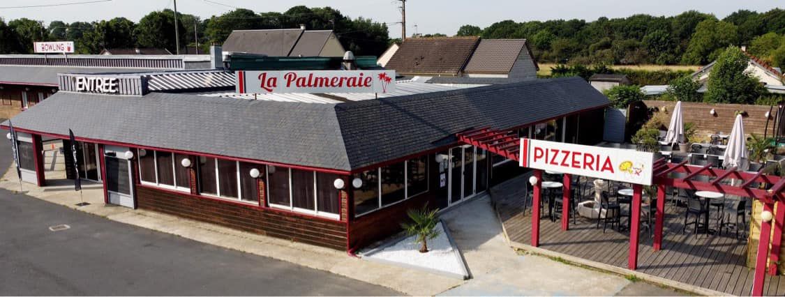 Restaurant La Palmeraie, vu de l'extérieur