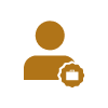 Icon Person und Aktenkoffer