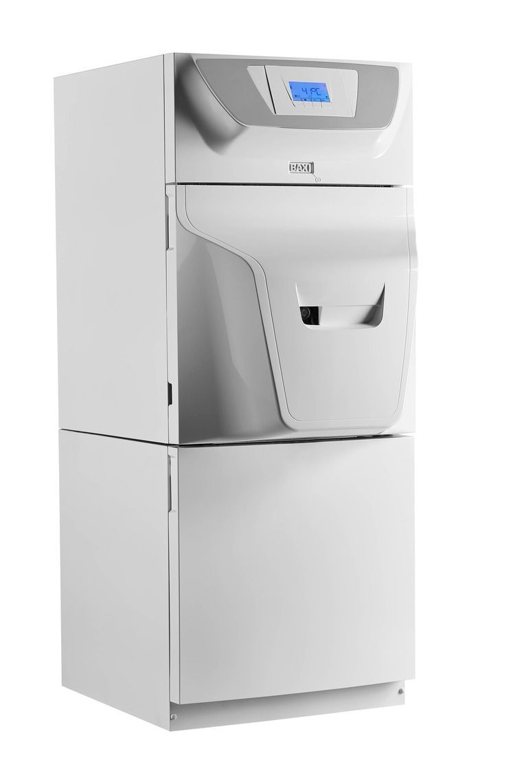 Dispositivo médico blanco, apilado, con pantalla digital, posiblemente para esterilización.