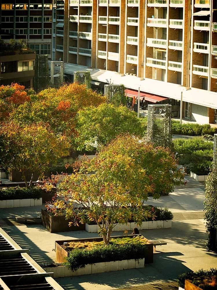 Parc de la place Occitane à Toulouse