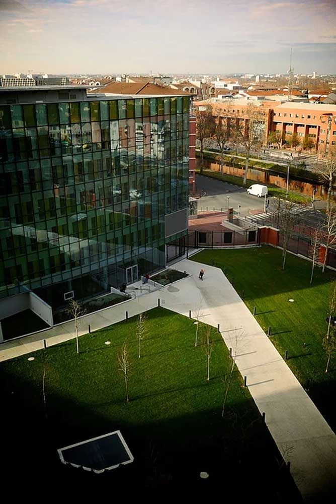 Conseil général de la Haute-Garonne vu de haut