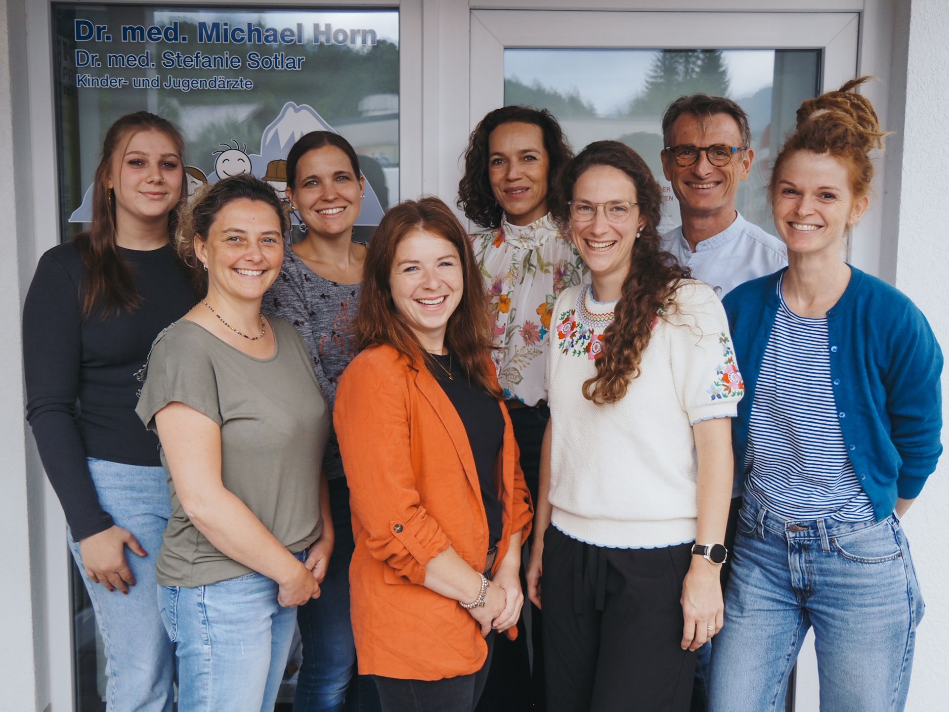 Teamfoto Dr. Horn und Team