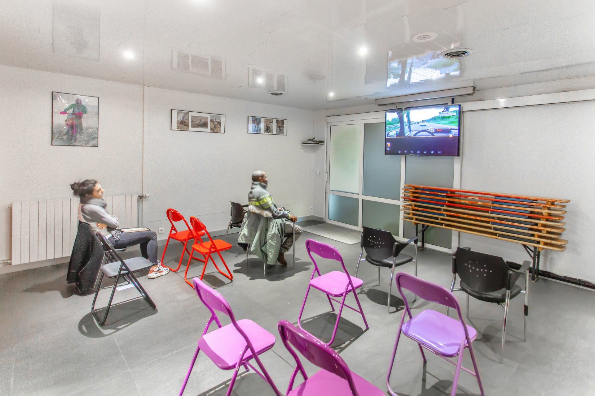 Salle de formation auto école