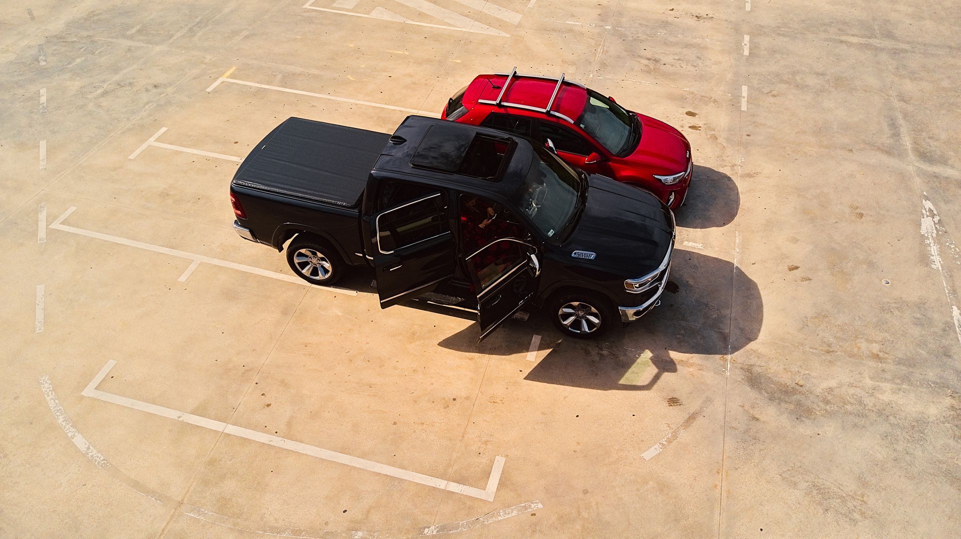 Lkw auf einer Landstrasse