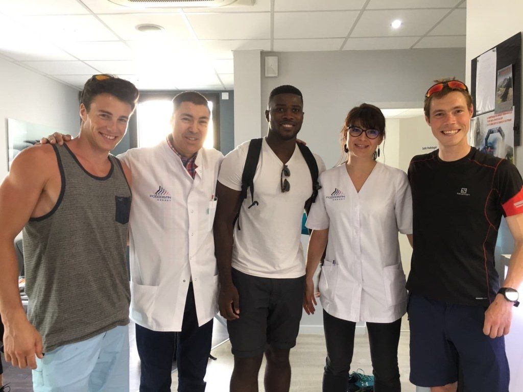 Lucas Chanavat et d'autres sportifs