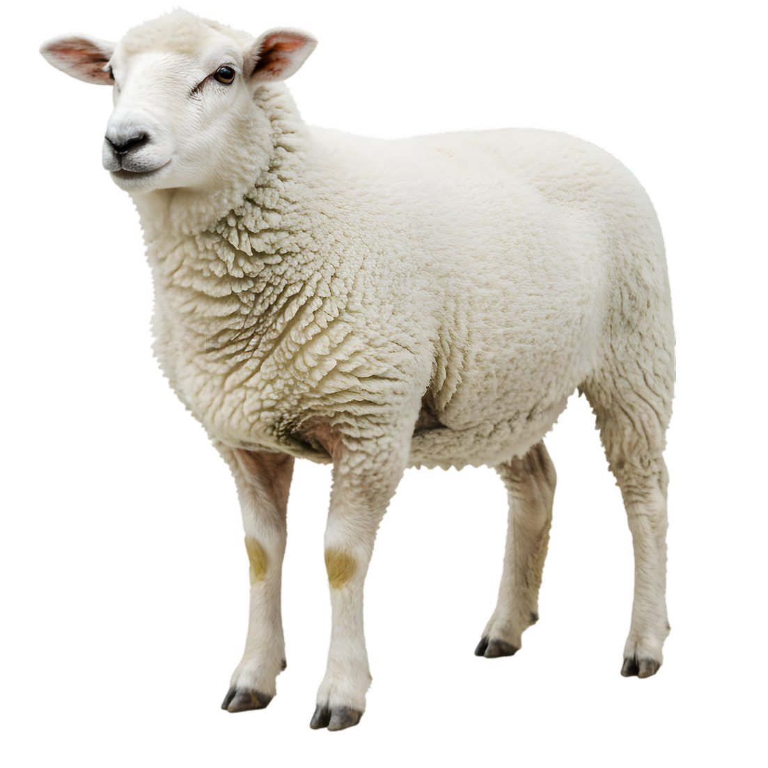 Un mouton blanc