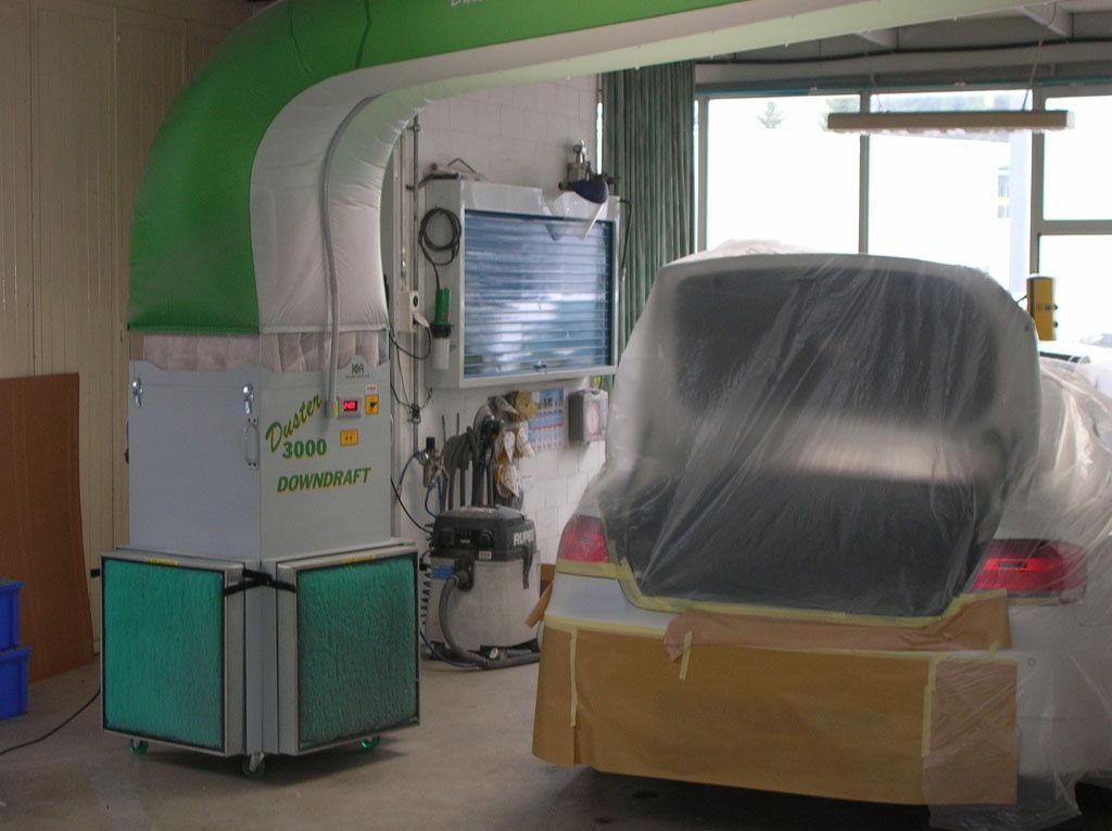 Mobile Absauganlage - Kleinrepararaturen und Smartrepair