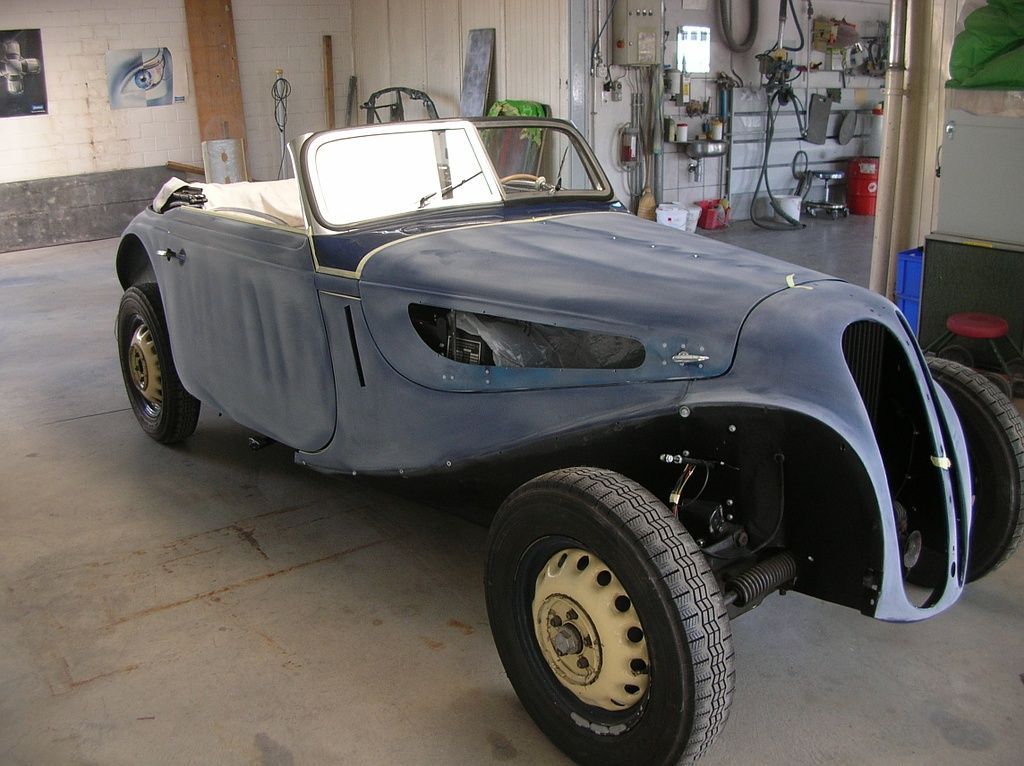 BMW 327 Autospritzwerk Auricchio - Dübendorf
