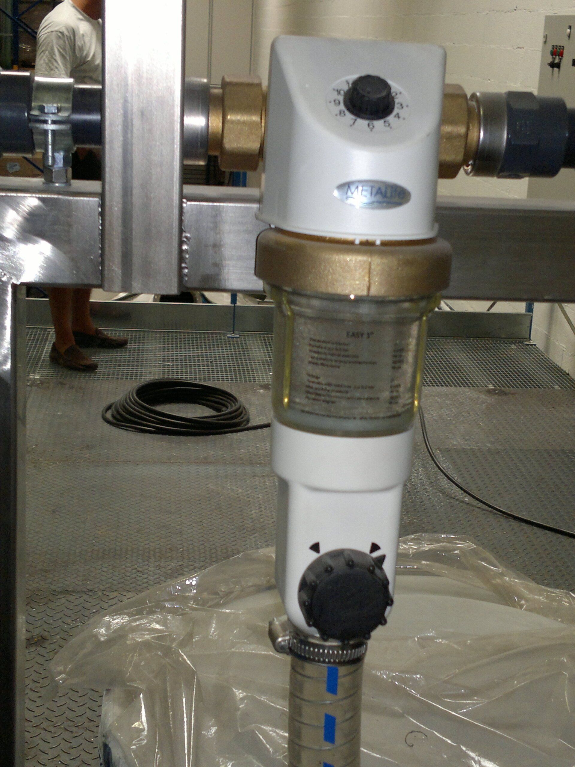 Filtre autonettoyant