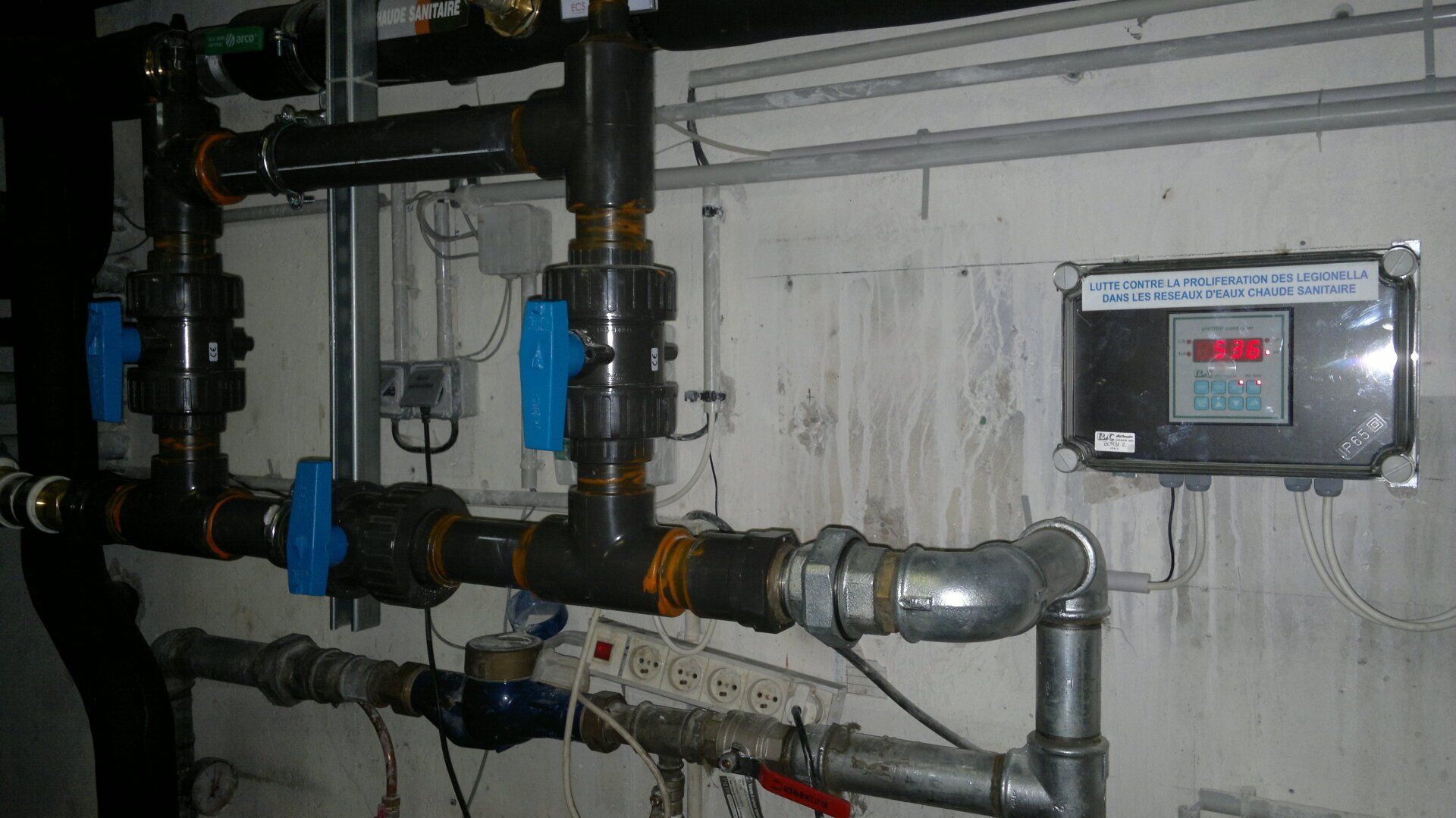 Rack sonde ECS